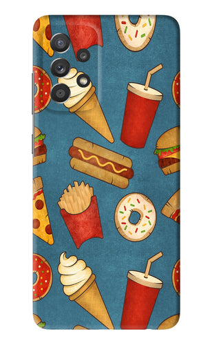 Foodie Samsung Galaxy A52 Back Skin Wrap