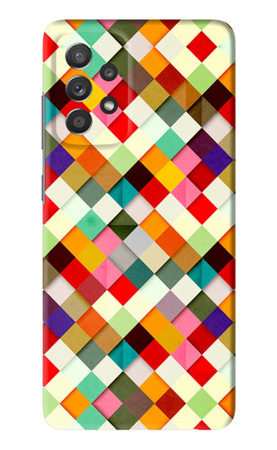 Geometric Abstract Colorful Samsung Galaxy A52 Back Skin Wrap