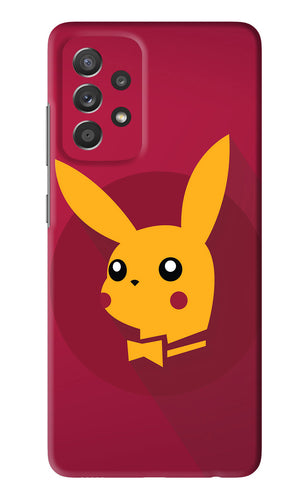 Pikachu Samsung Galaxy A52 Back Skin Wrap