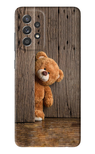 Teddy Wooden Samsung Galaxy A52 Back Skin Wrap