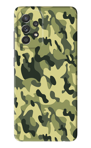 Camouflage Samsung Galaxy A52 Back Skin Wrap