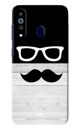 Mustache Samsung Galaxy A60 Back Skin Wrap