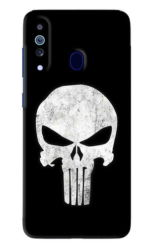 Punisher Skull Samsung Galaxy A60 Back Skin Wrap