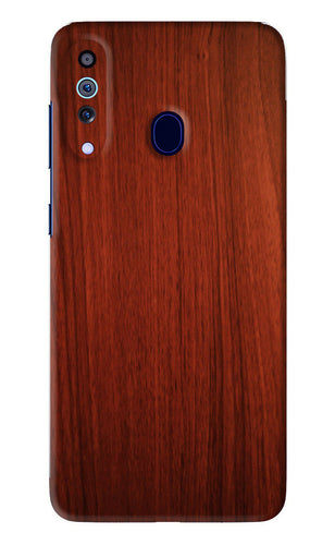 Wooden Plain Pattern Samsung Galaxy A60 Back Skin Wrap