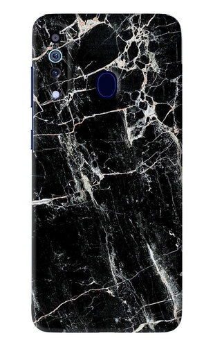Black Marble Texture 1 Samsung Galaxy A60 Back Skin Wrap