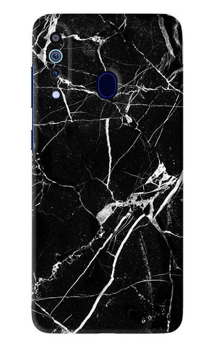 Black Marble Texture 2 Samsung Galaxy A60 Back Skin Wrap