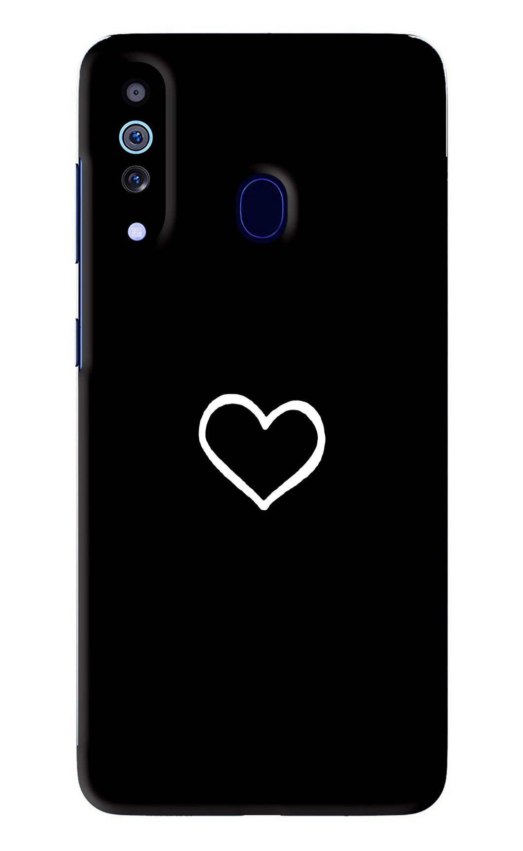 Heart Samsung Galaxy A60 Back Skin Wrap