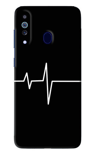 Heart Beats Samsung Galaxy A60 Back Skin Wrap