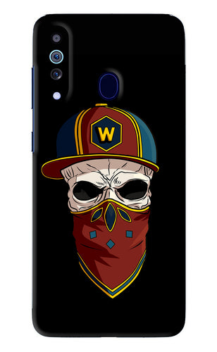 Skull Samsung Galaxy A60 Back Skin Wrap