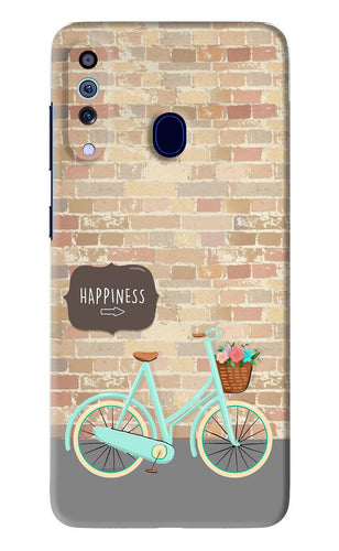 Happiness Artwork Samsung Galaxy A60 Back Skin Wrap