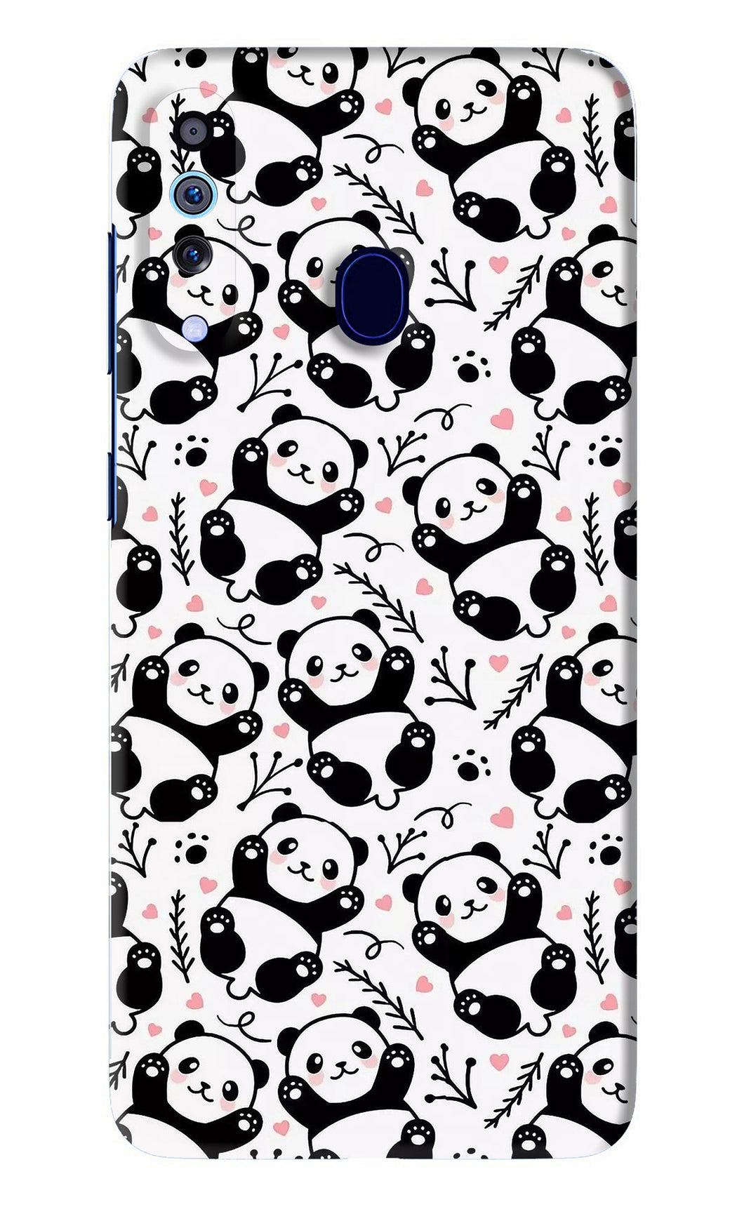 Cute Panda Samsung Galaxy A60 Back Skin Wrap