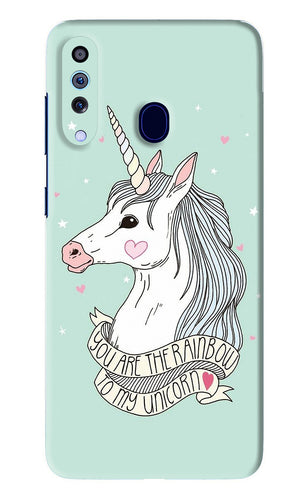 Unicorn Wallpaper Samsung Galaxy A60 Back Skin Wrap