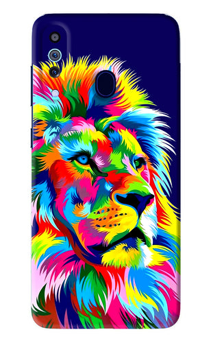 Vector Art Lion Samsung Galaxy A60 Back Skin Wrap