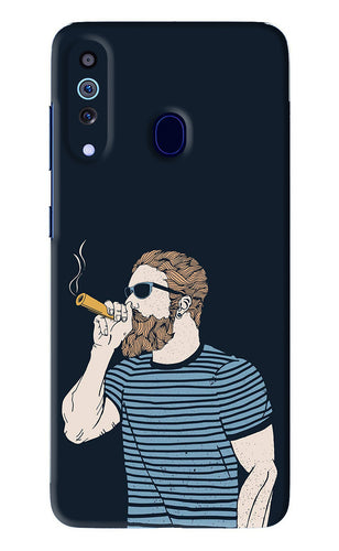 Smoking Samsung Galaxy A60 Back Skin Wrap