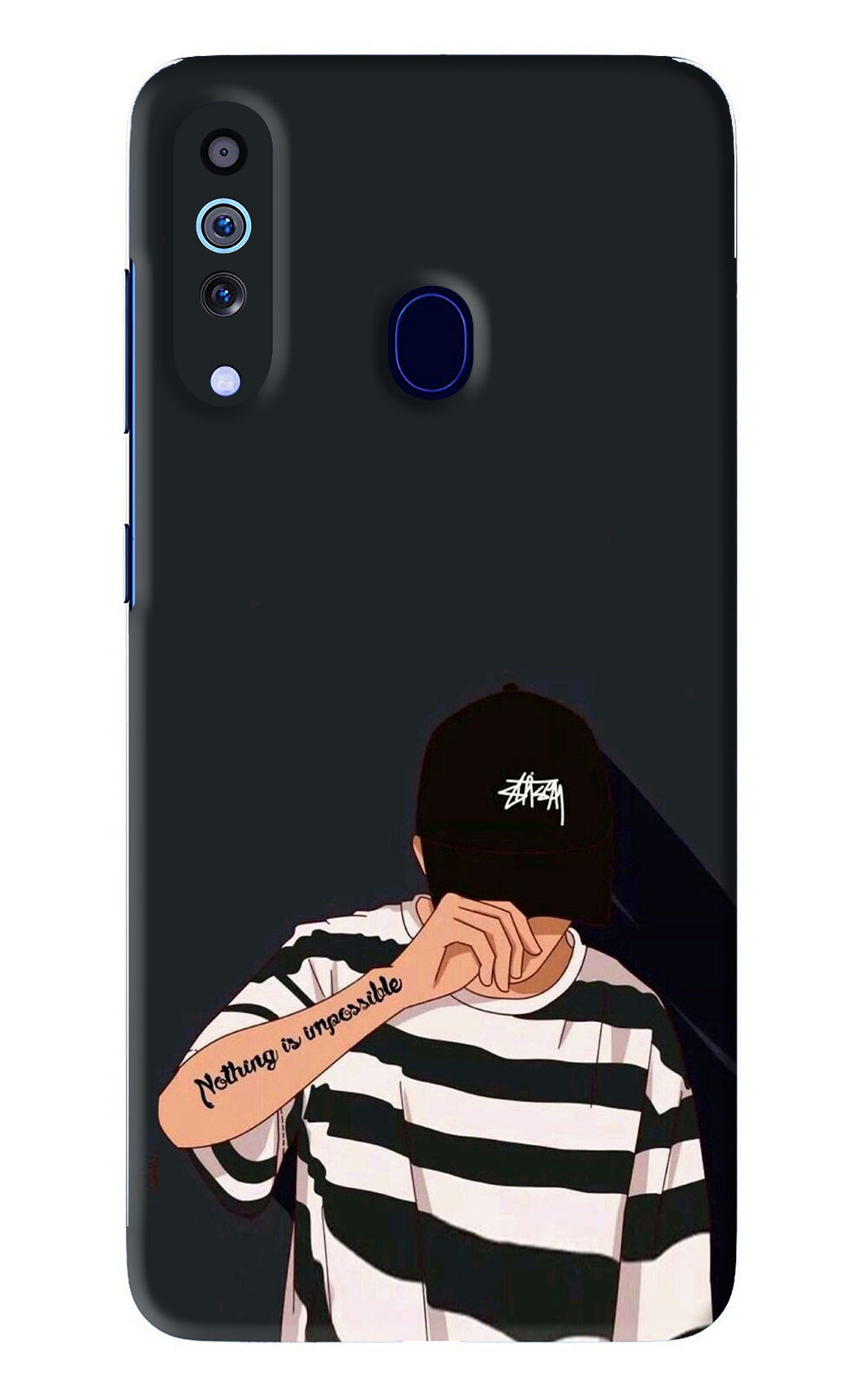 Aesthetic Boy Samsung Galaxy A60 Back Skin Wrap
