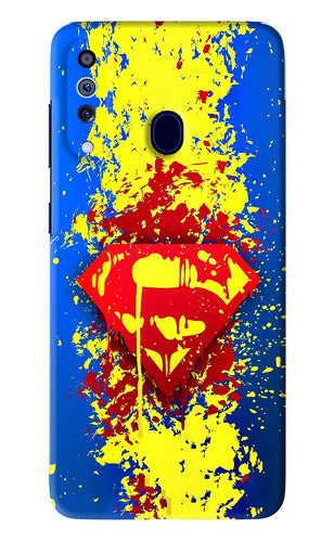 Superman logo Samsung Galaxy A60 Back Skin Wrap