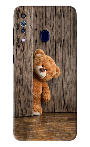 Teddy Wooden Samsung Galaxy A60 Back Skin Wrap