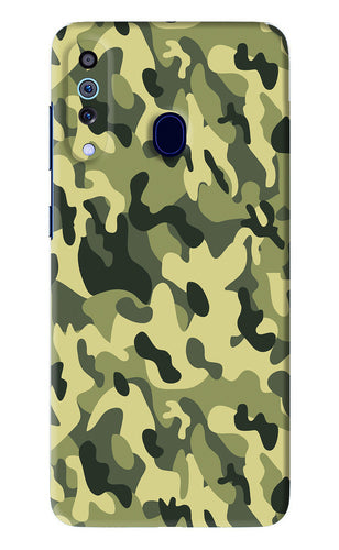 Camouflage Samsung Galaxy A60 Back Skin Wrap