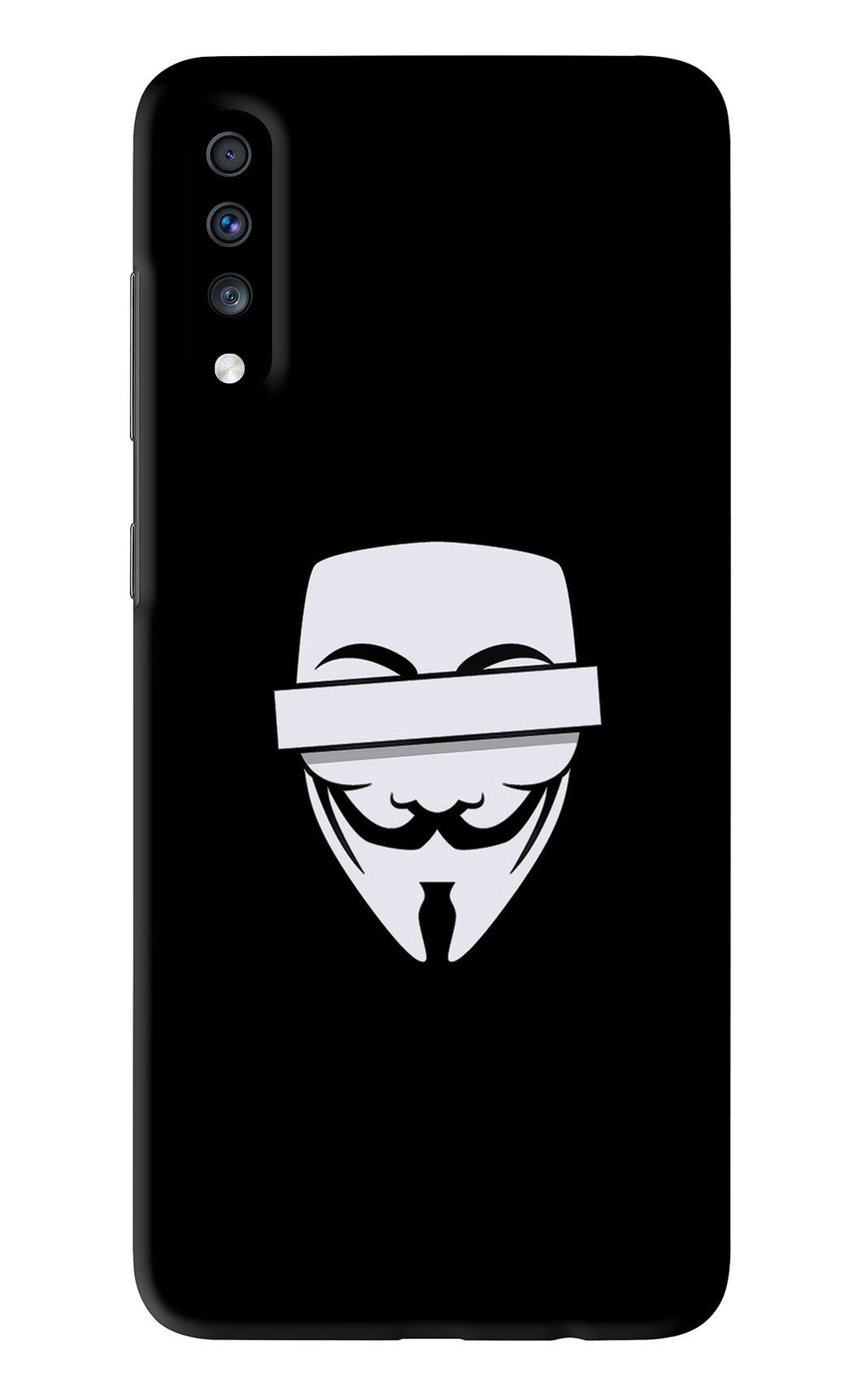 Anonymous Face Samsung Galaxy A70 Back Skin Wrap