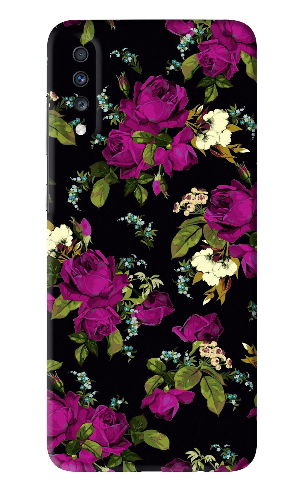 Flowers 3 Samsung Galaxy A70 Back Skin Wrap