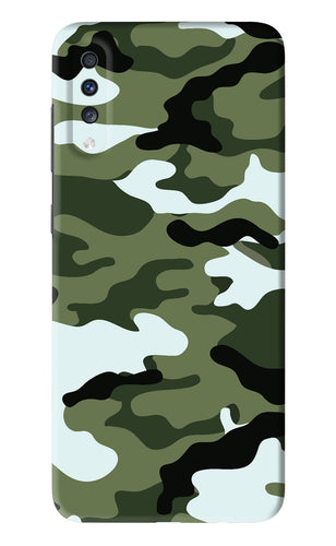 Camouflage 1 Samsung Galaxy A70 Back Skin Wrap