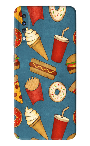 Foodie Samsung Galaxy A70 Back Skin Wrap