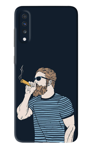 Smoking Samsung Galaxy A70 Back Skin Wrap