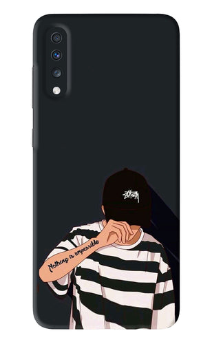 Aesthetic Boy Samsung Galaxy A70 Back Skin Wrap