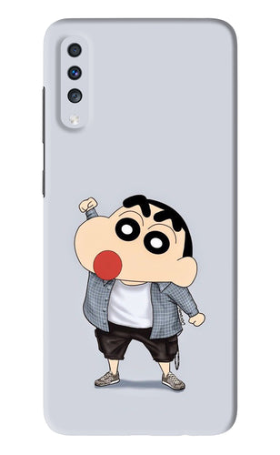 Shinchan Samsung Galaxy A70 Back Skin Wrap