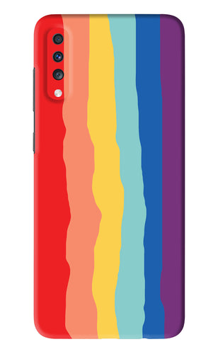Rainbow Samsung Galaxy A70 Back Skin Wrap