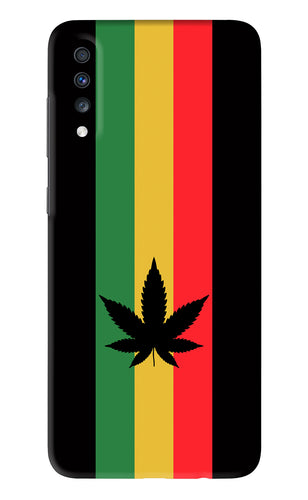 Weed Flag Samsung Galaxy A70 Back Skin Wrap