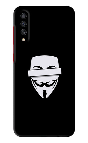 Anonymous Face Samsung Galaxy A70S Back Skin Wrap