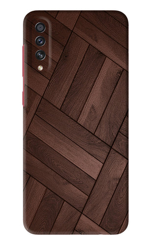 Wooden Texture Design Samsung Galaxy A70S Back Skin Wrap