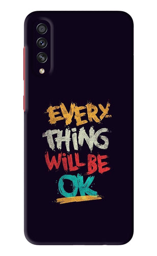 Everything Will Be Ok Samsung Galaxy A70S Back Skin Wrap