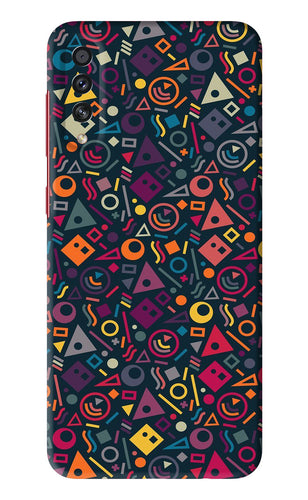 Geometric Abstract Samsung Galaxy A70S Back Skin Wrap