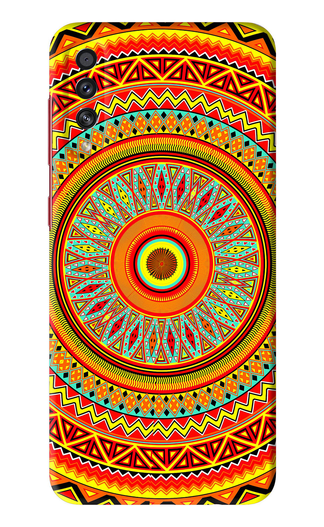 Mandala Pattern Samsung Galaxy A70S Back Skin Wrap