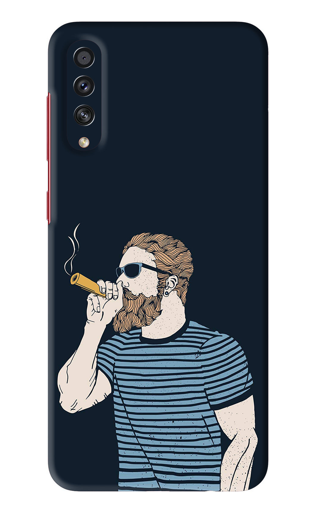 Smoking Samsung Galaxy A70S Back Skin Wrap