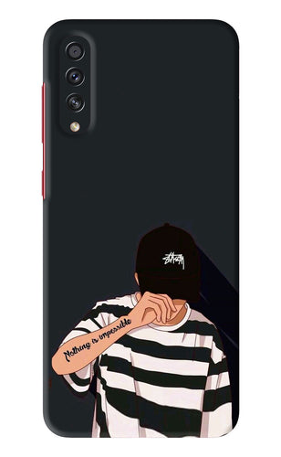 Aesthetic Boy Samsung Galaxy A70S Back Skin Wrap