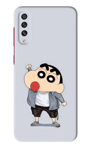 Shinchan Samsung Galaxy A70S Back Skin Wrap