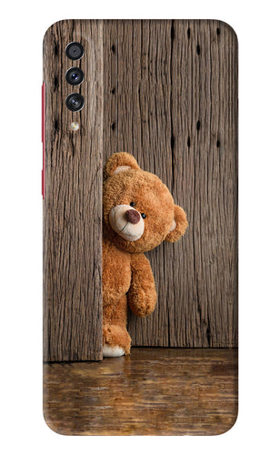 Teddy Wooden Samsung Galaxy A70S Back Skin Wrap