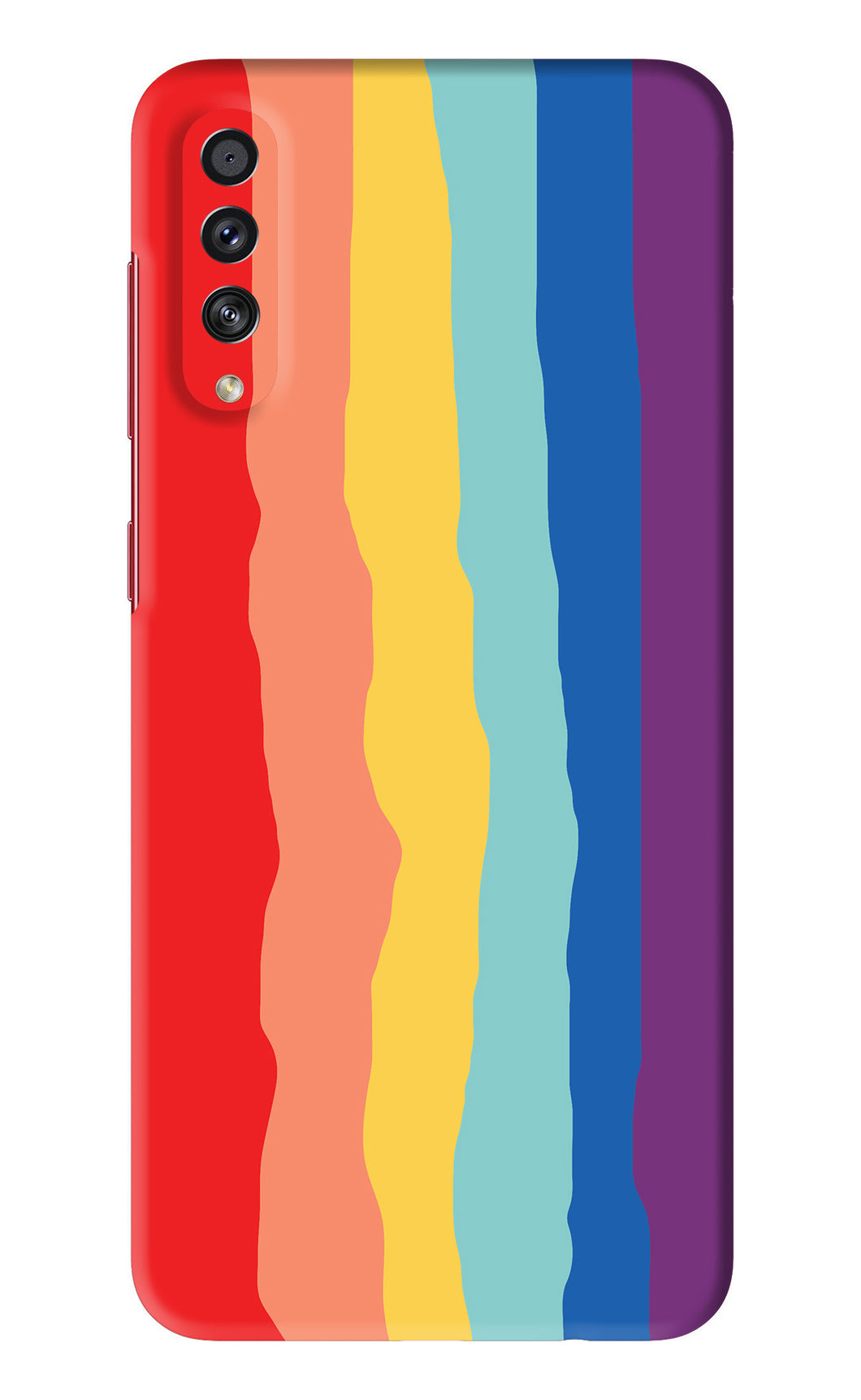 Rainbow Samsung Galaxy A70S Back Skin Wrap