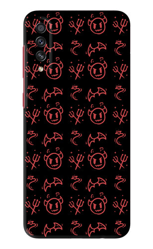 Devil Samsung Galaxy A70S Back Skin Wrap