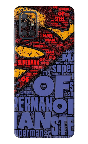 Superman Samsung Galaxy A71 Back Skin Wrap