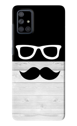 Mustache Samsung Galaxy A71 Back Skin Wrap