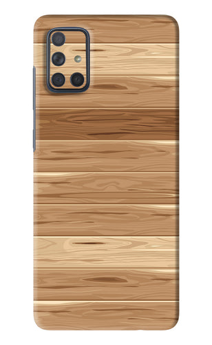 Wooden Vector Samsung Galaxy A71 Back Skin Wrap