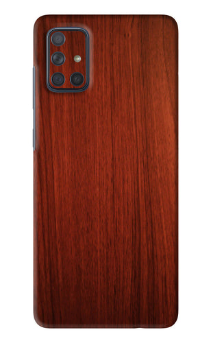 Wooden Plain Pattern Samsung Galaxy A71 Back Skin Wrap