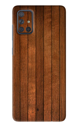 Wooden Artwork Bands Samsung Galaxy A71 Back Skin Wrap