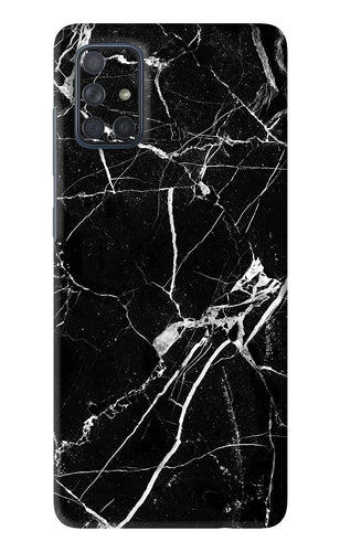 Black Marble Texture 2 Samsung Galaxy A71 Back Skin Wrap