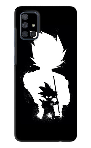 Goku Shadow Samsung Galaxy A71 Back Skin Wrap