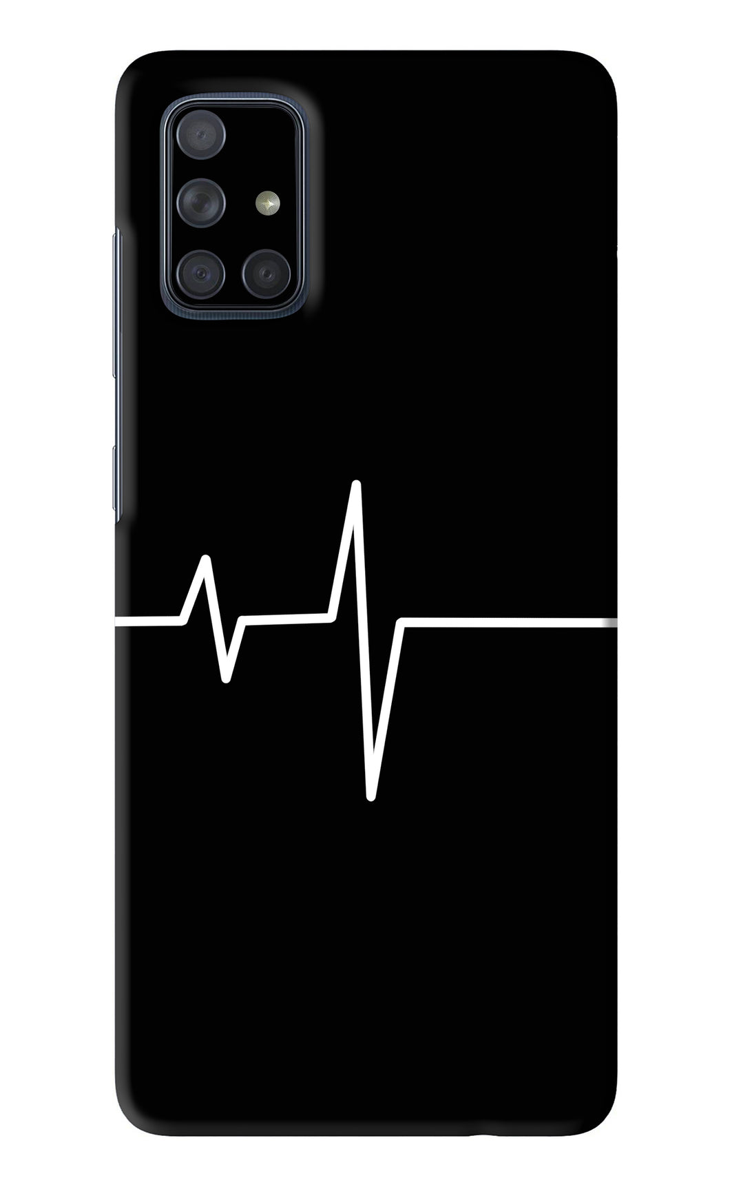 Heart Beats Samsung Galaxy A71 Back Skin Wrap